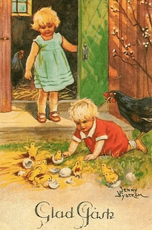 Påskkort 🐤 Önska en glad påsk med gratis påskbilder